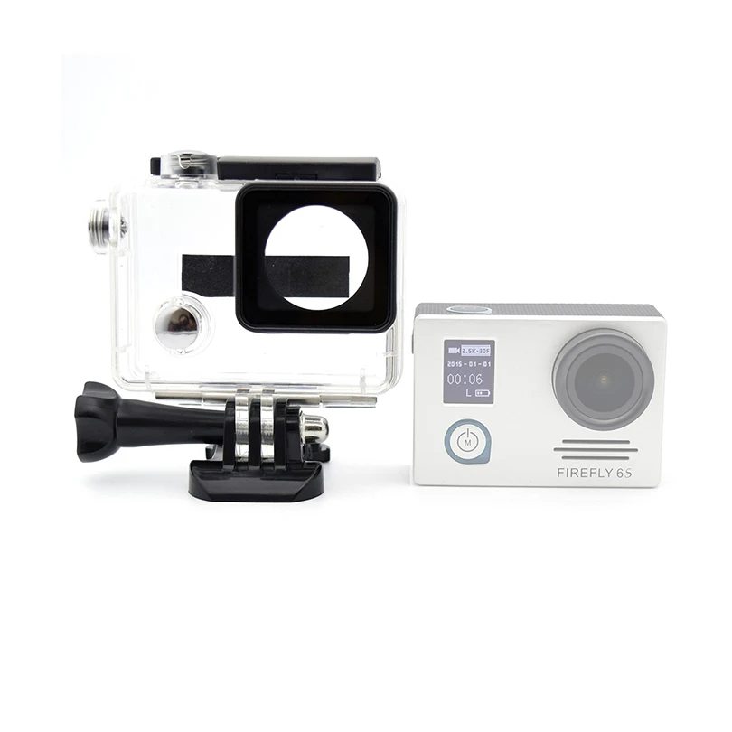 FIREFLY ABS Waterproof Protective Case for Action Cameras - Wide-angle/Undistorted Version