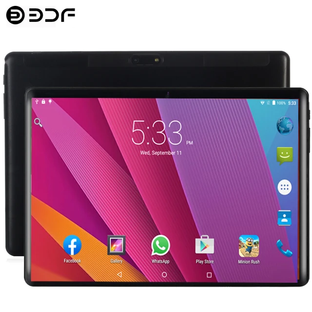 $US $82.21  New System 10.1 inch Tablet 4G/3G Phone Call Ten core Android 9.0 Wi-Fi Bluetooth 8GB/128GB IPS Sup