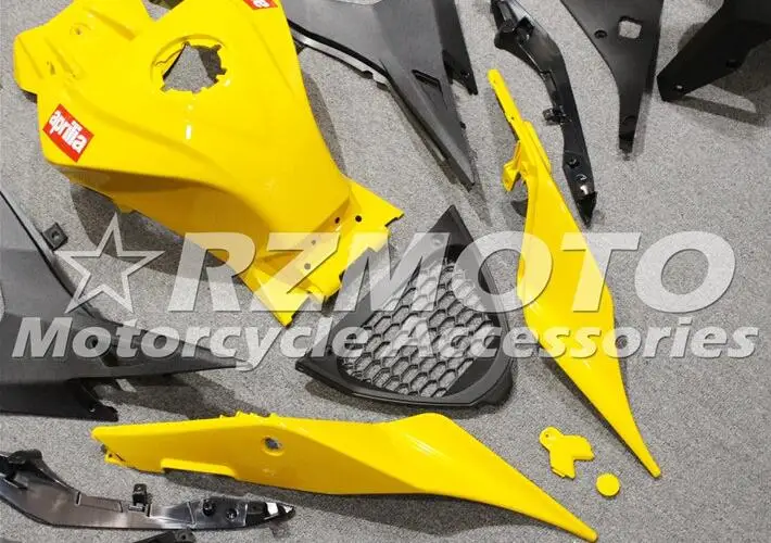 Полный набор обтекателей для Aprilia RS4 50 125 2012-2013- ABS пластик мотоцикл Обтекатели наборы хороший желтый