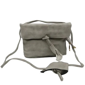 

Vintage Small Tassel Shoulder Bag Handbag For Women Mini Tassel Messenger Bags Female Crossbody