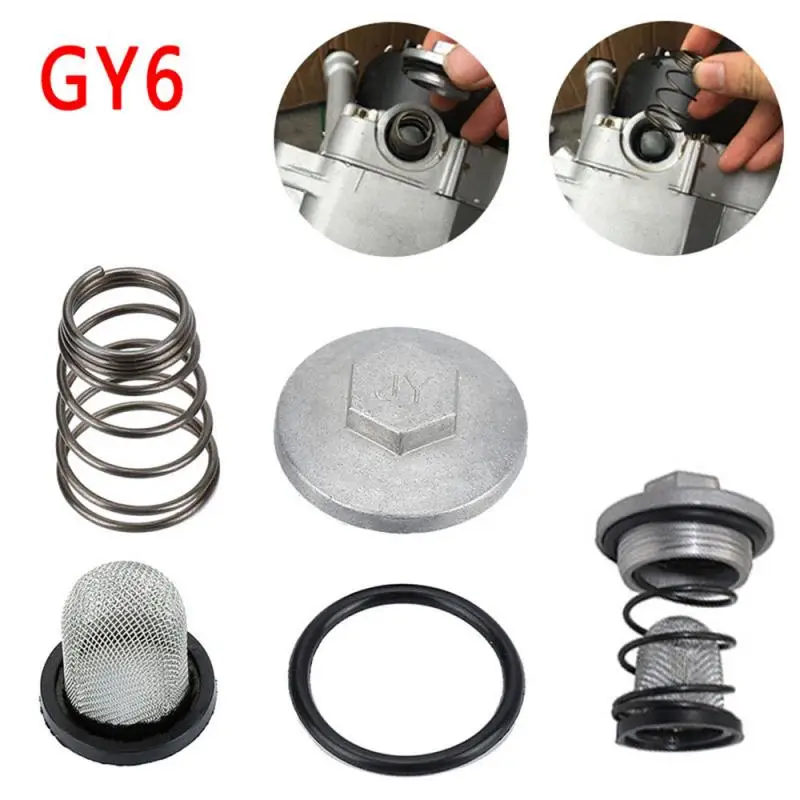 Высококачественные детали двигателя GY6 от 50 до 125/150 куб. См пробка масляного