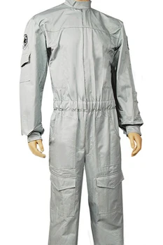 

imperial technician AT ST flightsuit uniform jumpsuit Copslay Costume For adult Men