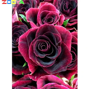 

Full Square Crystal Diamond Embroidery Landscape Flower Diamond Painting Beautiful Flower 5D Diy Diamond Mosaic Paintings 4JM131