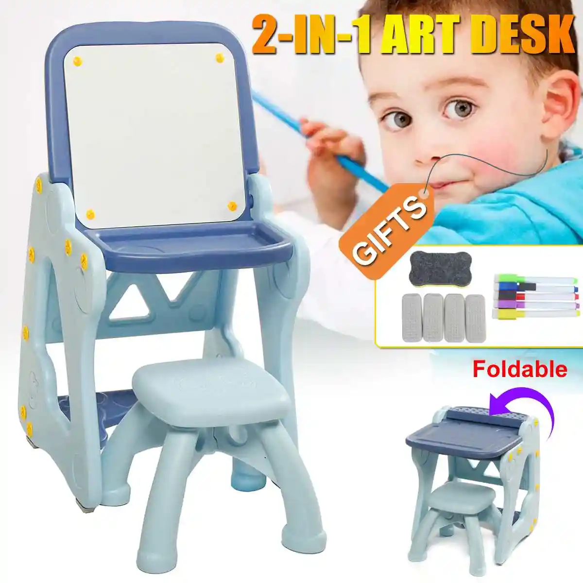 toddler art desk