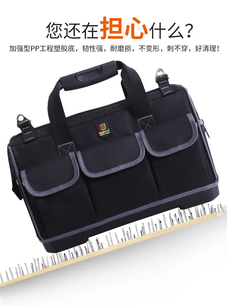 Manufacturers Direct Selling Hot Selling Hand Rubber Sole Toolkit Oxford Cloth Hardware Canvas Maintenance Toolkit Customizable