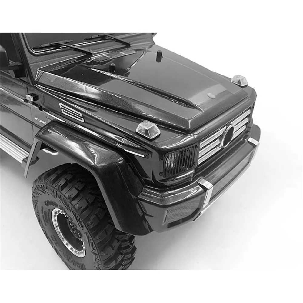 Металлическая крышка Впускной решетки для 1/10 TRAXXAS TRX4 G500 TRX6 G63 6X6 RC Гусеничный автомобиль части украшения Аксессуары
