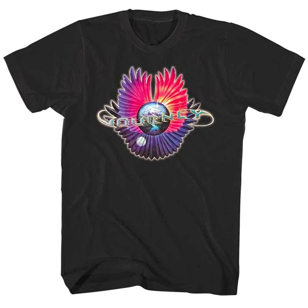 Journey Infinity Album Cover Art Men'S футболка Glam Rock Band Concert Tour Merch крутая | Мужская одежда