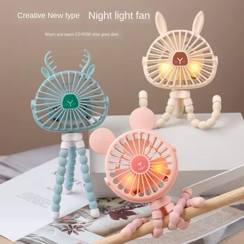 

2020 Popular Octopus Mute Computer Desktop Deformation Mini Bracket Small Fan Handheld Stroller Dormitory
