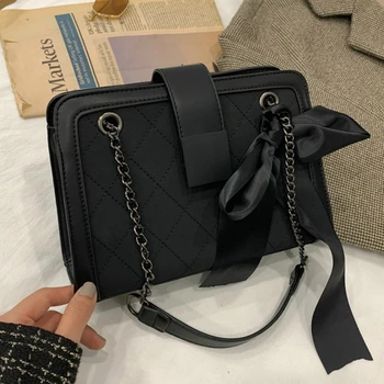 

Winter Black Suede Leather Retro Crossbody Bag Women's Bag 2020 New Fashion All-Match Simple Shoulder Bag Tote Bag