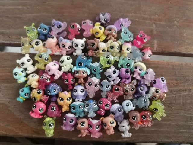 15PCS Littlest Pet Baby Shop LPS Tiniest Mini Figure Original Super Tiny Animal Sheep Bird Bunny Kids Toy Collectibles 2