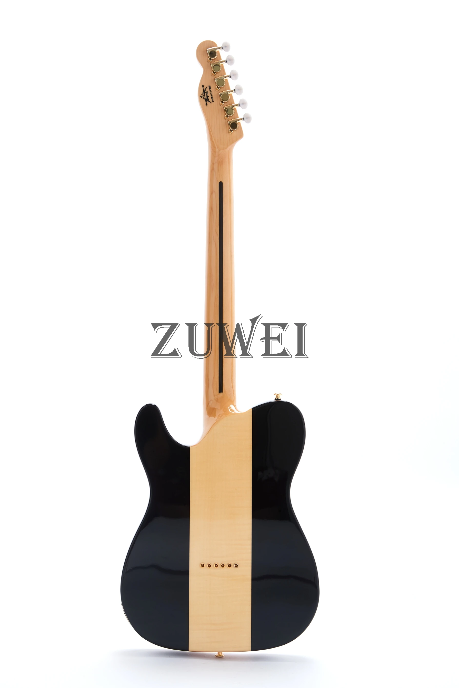TL трюф собака электрогитара Custom Shop 2TS цвет липа+ стеганый клен Топ шпон тела