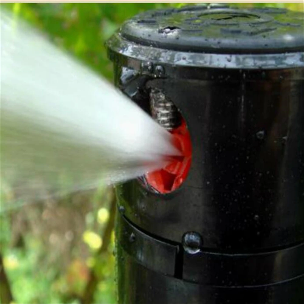 40°~360°adjustable automatic garden sprinkler watering lawn grass rotating nozzle sprinkler system garden supplies