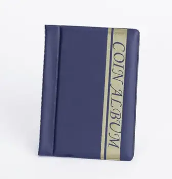 

120 Album Coin Penny Money Storage Book Case Folder Card Holder Collection