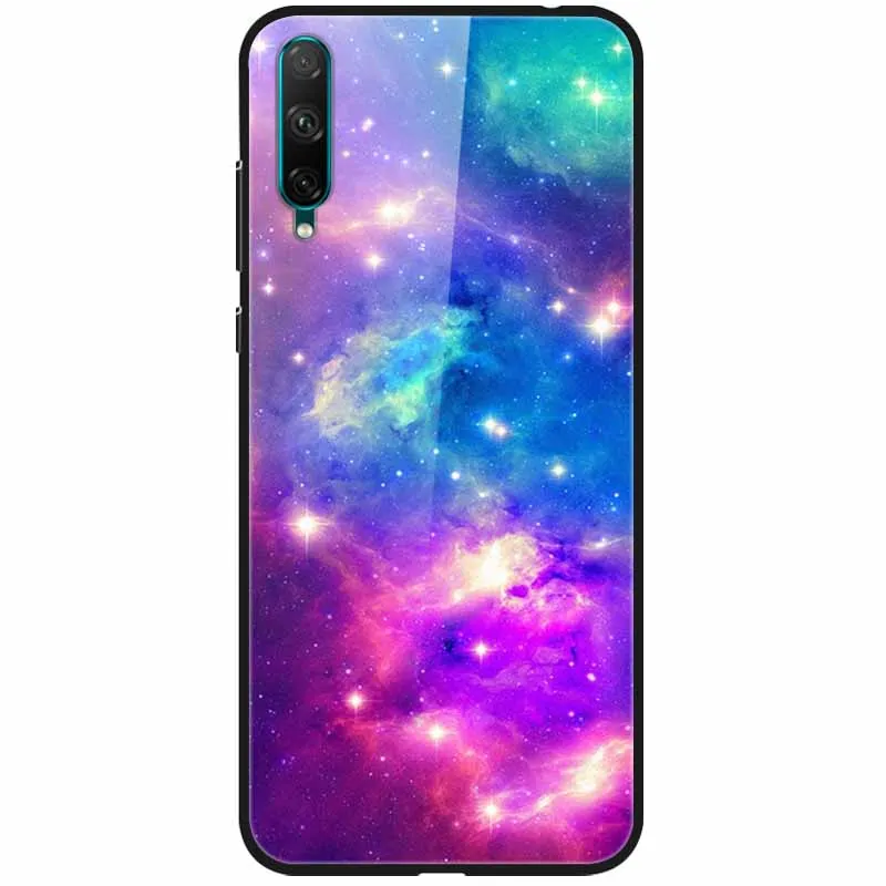 samsung cute phone cover Tempered Glass Cover For Samsung A7 2018 Case A9 2018 Hard Protective Funda For Samsung Galaxy A70 / Note 9 Cases Luxury Bumper kawaii samsung phone cases Cases For Samsung