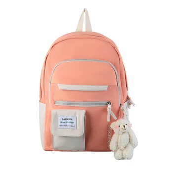 

Kawaii Fashion Bookbag Designer Cute Backpack Travel Laptop Bagpack Women School Bags For Teenage Girls 2020 Korean Style