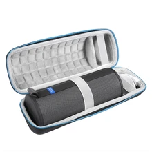 Portable EVA Antichoc Étui De Voyage Sac De Rangement Boîte De Transport pour-Logitech UE BOOM 3 Sans Fil Bluetooth Étui À Haut-Parleur