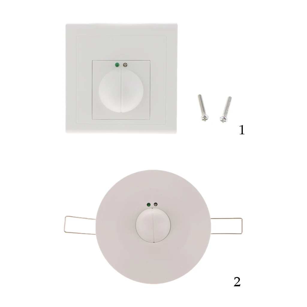 Microwave Switch Occupancy Sensor 360 Degree Light Movement Radar Switch New High Quality