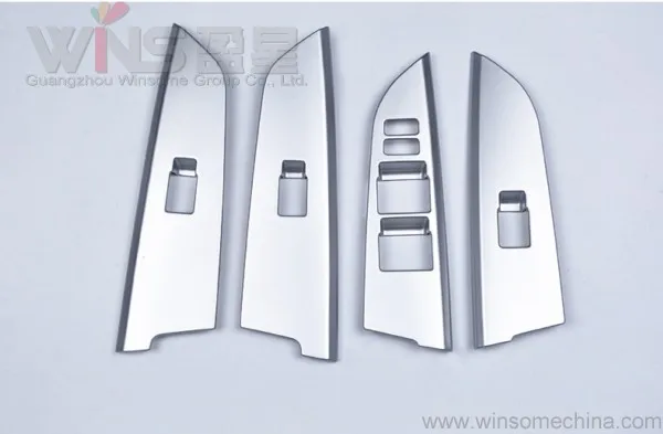 window glass switch button panel cover trim1