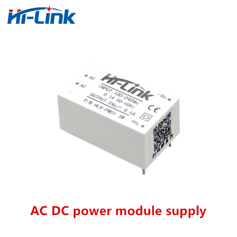 무료 배송 100pcs HLK-PM01 AC-DC 220V 5V 3W 스텝 다운 전원 공급 장치 지능형 가정용 스위칭 모듈