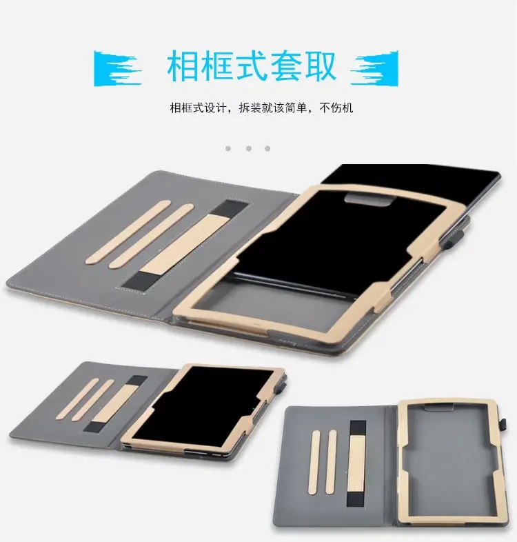 Чехол для планшета с подставкой из искусственной кожи чехол для lenovo Tab5 10 Softbank 801LV 10,1 дюймов смарт-чехол Защитный корпус+ ручка