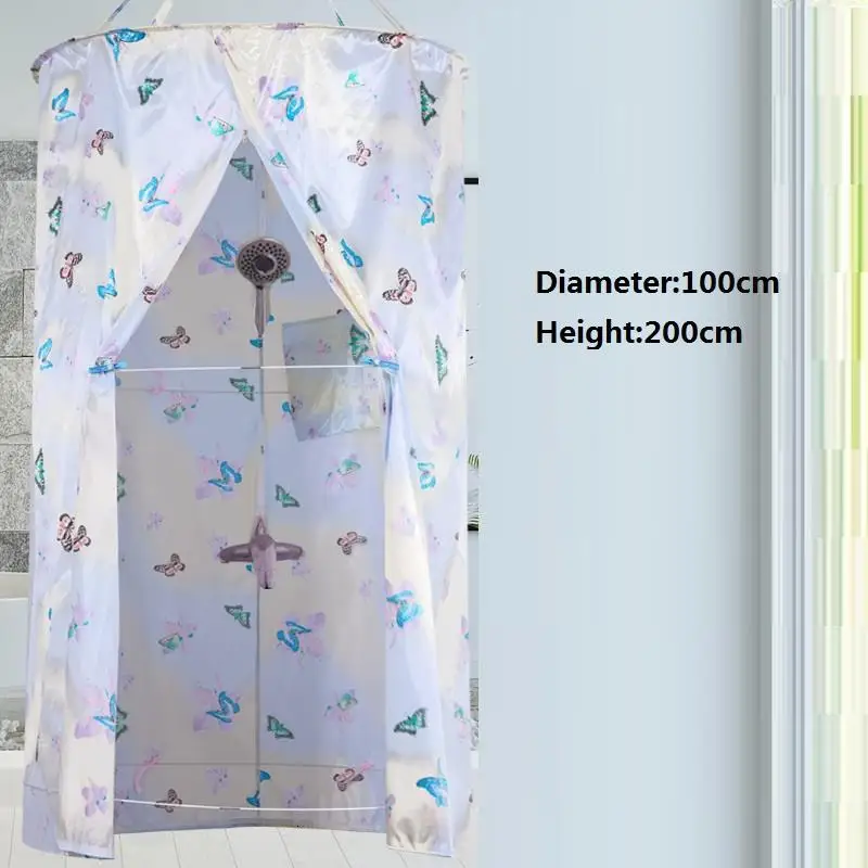 Number 18 Nouveau Banyo Perdeleri Rideau Douche Tenda Doccia Ducha круглый занавес для ванной комнаты - Цвет: Number 18