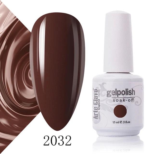 Arte Clavo 131 Colors Gel Polish Nail Gel Varnish Paint Semi Permanent Nails Art Gel Nail Polish For Manicure Top Coat Base Coat 2032