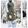 New Men Jubba Thobe Muslim Fashion Arabic Islamic Clothing Abaya Dubai Kaftan Winter Long Sleeve Stitching Saudi Arabia Sweater