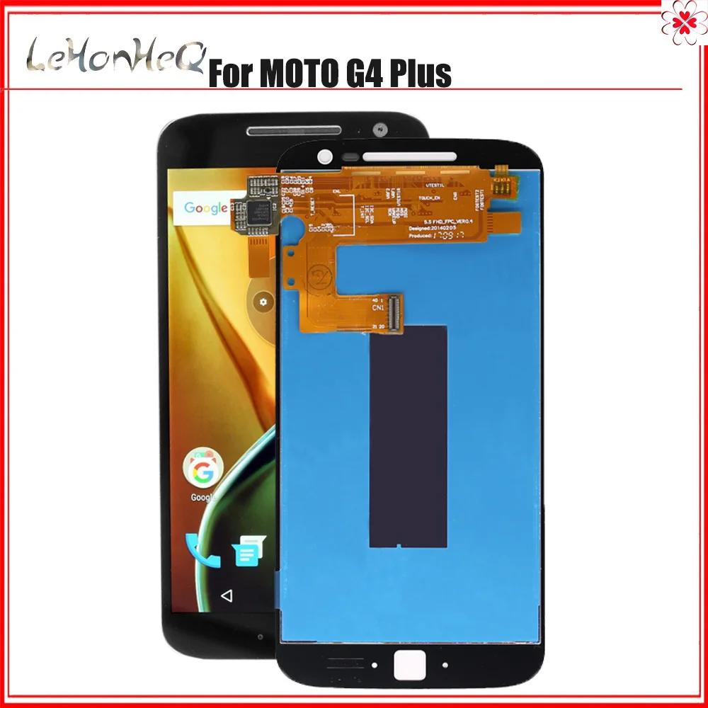 ЖК-дисплей для Motorola Moto G4 Plus сменный с сенсорным дигитайзером в сборе XT1644 XT1642 g4 plus |
