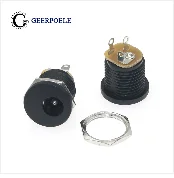 DC 5.5x2.1 Power Wire Connector Conjunto Feminino Plug Cable Waterproof Jack Tomada Electrico 5.5x2.5 Interface Socket Conector