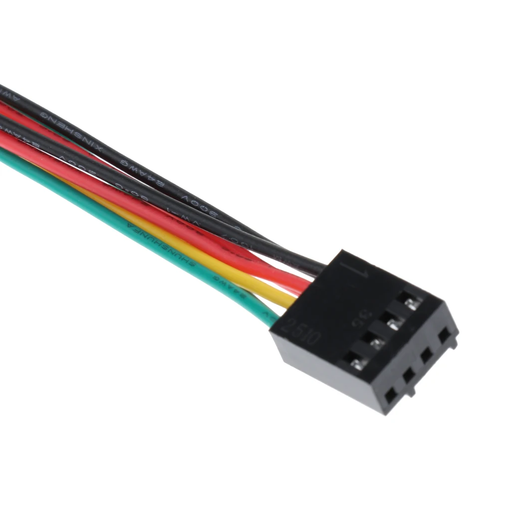 4pin 1 to 2 Ways Connector PWM Fan Power Supply Y Splitter Extension Cable 30CM
