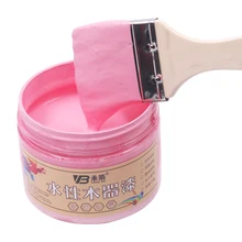 Розовый, на водной основе, деревообрабатывающая краска, акриловый лак для студентов, beginnerhand-paint edwood wallpapermetalceramicfabriccanva250g