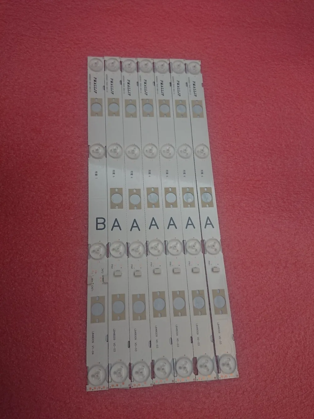 Новый комплект 7 шт светодиодный полосы подсветки для LUX0155004 VES550QNDS-2D-N12 VES550QNDS-2D-S11 SVV550AK7_UHD_7 светодиодный _ B Тип 55AO4USB