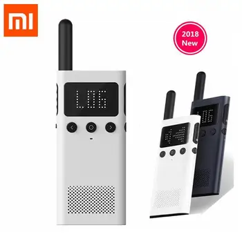

update version Xiaomi Mijia Smart Walkie Talkie 1S With FM Radio Speaker Standby Phone APP Location Share Fast Team Talk in time