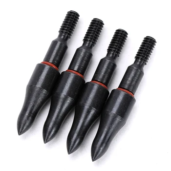 

6/12/24/36pcs 100 Grain Target Point Archery Broadhead Arrow Head Arrow Accessories Screw Insert Point for Hunting