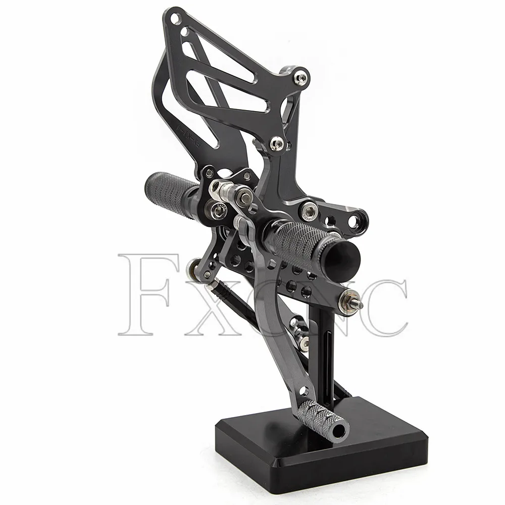 CNC мотоцикл подножки отдых Rearset задний Набор Подножка для Suzuki GSXR 600 750 1000 K1-K5 SV 650 SV650S SV1000/S 1998