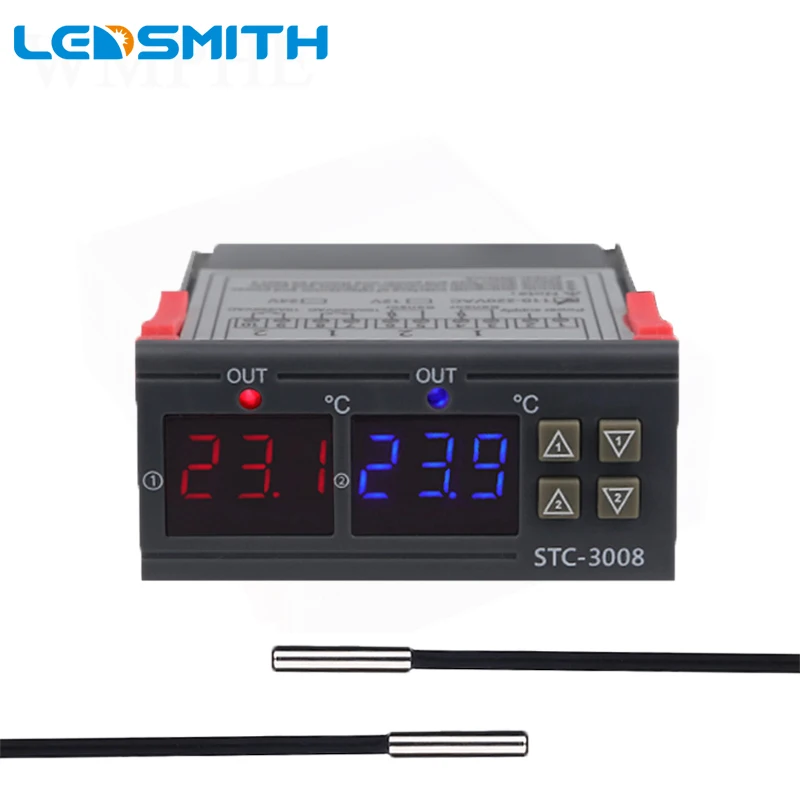Digital Temperature Controller Thermostat Thermoregulator for incubator Sensor Meter Fridge Heating Cooling 12V 24V 220V Digital Temperature Controller Thermostat Thermoregulator for incubator Sensor Meter Fridge Heating Cooling 12V 24V 220V