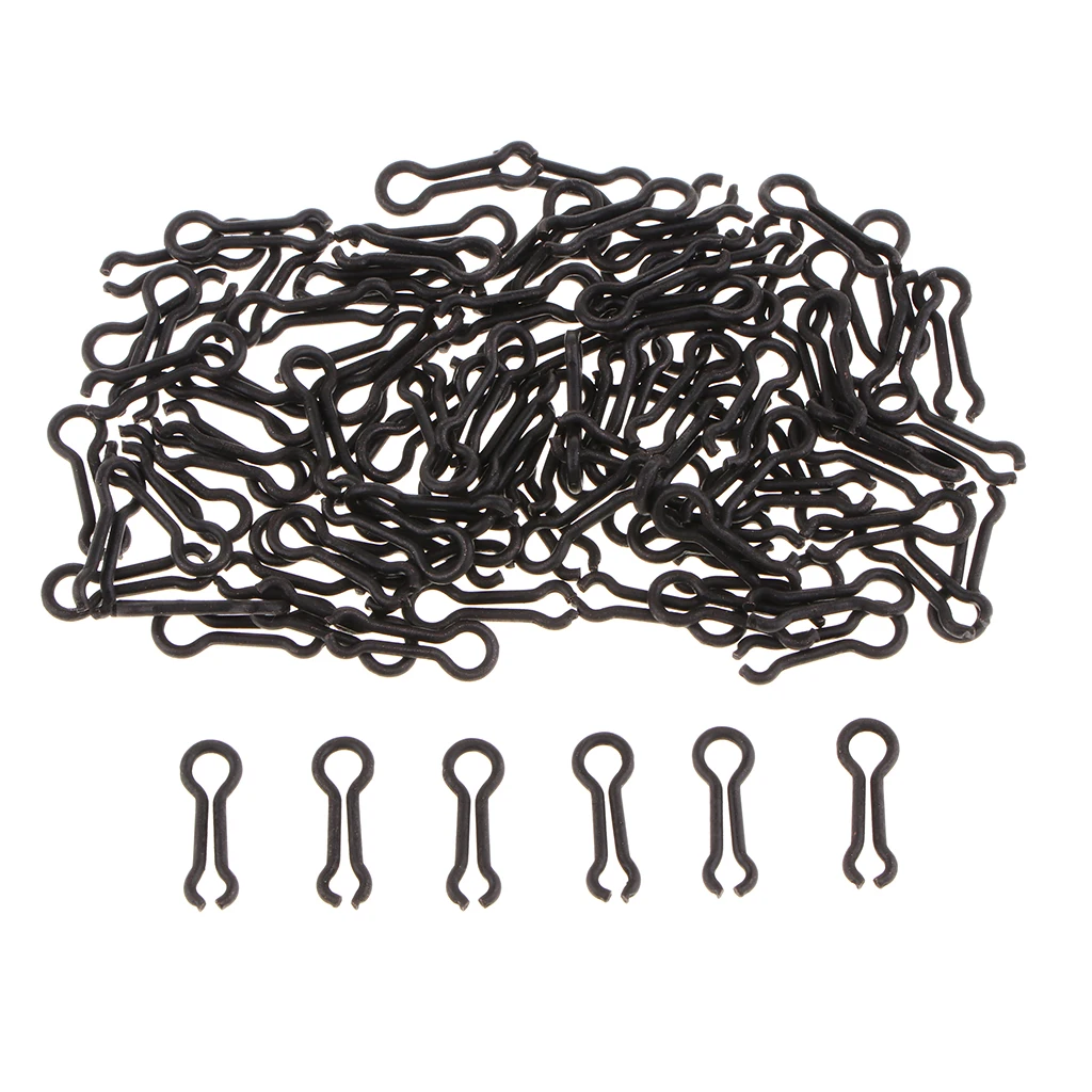 100pcs Stainless Steel Do It Mould Loops Sinker Mould Eyes Lead Making Eye Wires Weight Connector Fishing Accessories Pesca