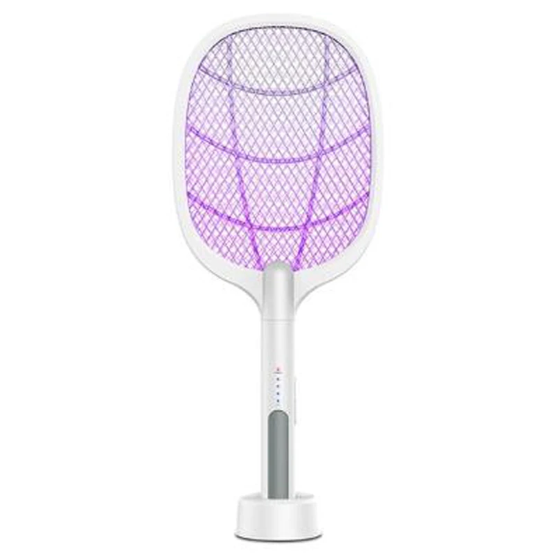 

Portable Fly Mosquito Racket Mug Killer Household Electric Hand Held Bug Zapper Insect Fly Swatter Racket