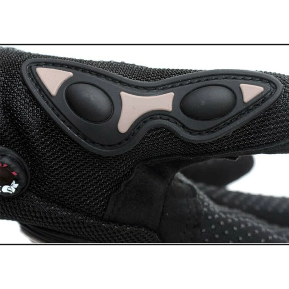 1 пара мотоциклетных перчаток для мужчин, полный палец, дышащий, ручной, защитный чехол
