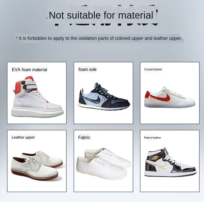 white patent leather shoes turned yellow