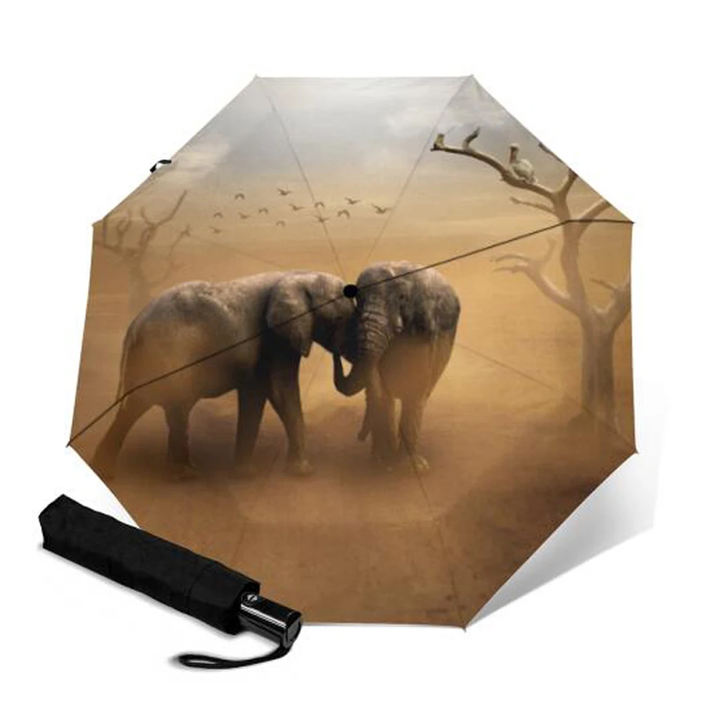 Авто Paraguas Зонт Pongee 8 Bone анти-УФ 3 складной алюминиевый сплав Зонты открытый Parapluie водонепроницаемый для женщин дождевик - Цвет: YSA1160