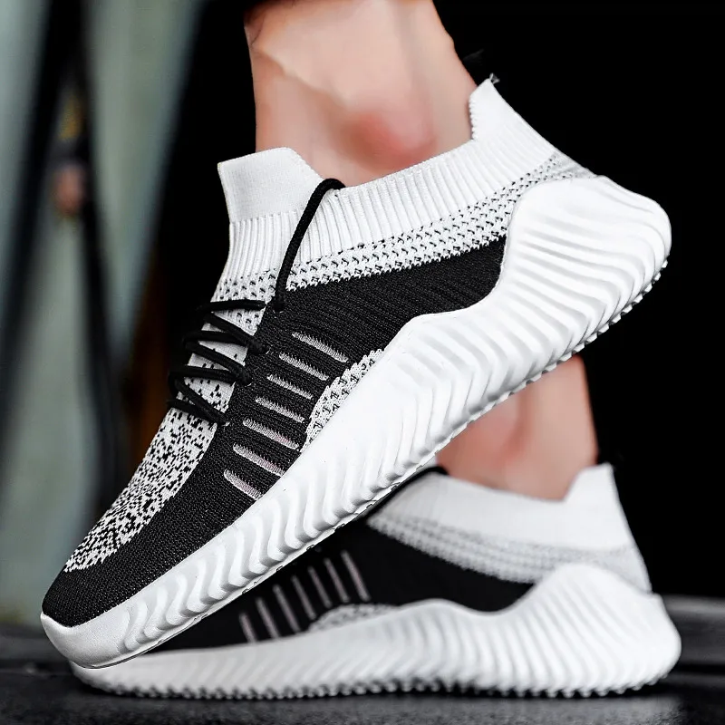 Мужские кроссовки с резиновой подошвой дышащие Zapatillas Hombre новинка 2019 | Спорт и