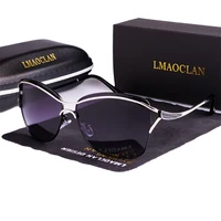 Femmes lunettes de soleil polarisées de luxe mode dames Vintage marque concepteur femme conduite surdimensionné lunettes de soleil Oculos Gafas 1
