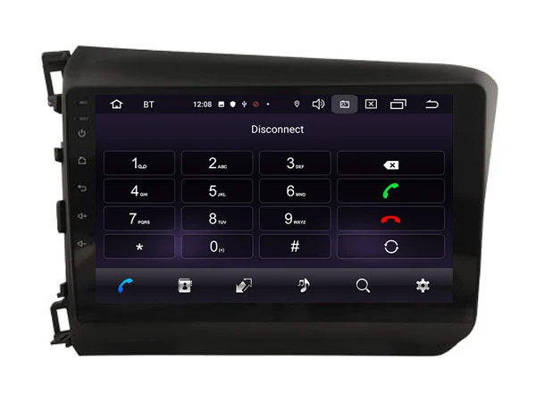 Прямая с фабрики OTOJETA Android 9,0 Автомобильный мультимедийный радио для 2013 Honda Civic LHD SWC магнитофон gps навигация по Bluetooth