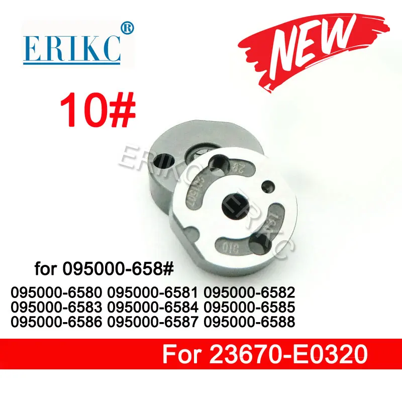 

10# CR Diesel Injector Plate Control Valve 23670-E0320 for Hino J08E Injection 095000-6580 095000-6581 095000-6582 095000-6583