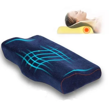 

Orthopedic Memory Foam Pillow 50x30cm Slow Rebound Soft Memory Slepping Pillows Butterfly Shaped Relax The Cervical For Adult