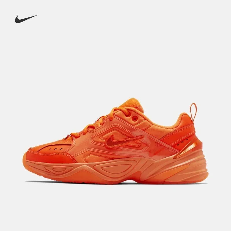 Nike M2k Tekno Мужские Кроссовки флуоресцентный зеленый тренд цвет уличная спортивная обувь CI5749 оригинальная аутентичная - Цвет: CI5749-888