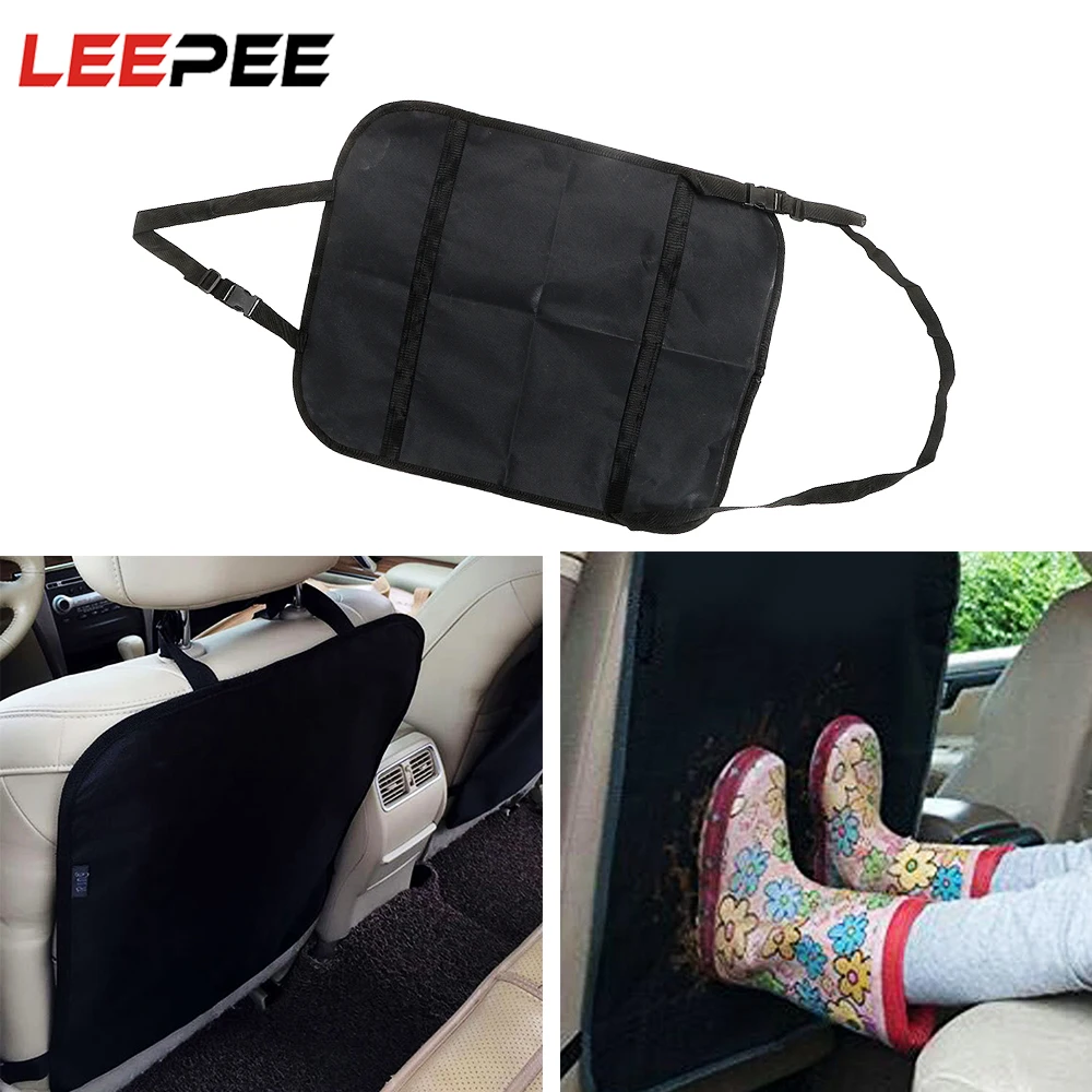 

Car Seat Back Cover Protect from Mud Dirt Protection from Children Baby Kicking Auto Seats Covers Protectors Oxford Cloth
