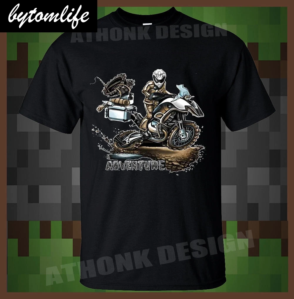 2019 новая крутая футболка немецкий y мотоцикл R1200GS ПРИКЛЮЧЕНИЯ винтажная немецкая