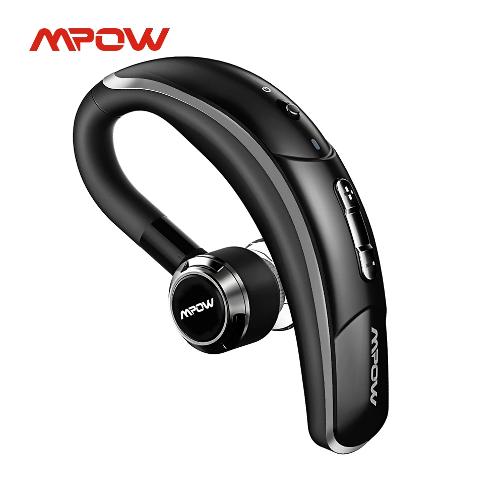 Hot Products! Mpow BH028A Bluetooth Headset Wireless Bluetooth Headphone Handsfree Calling Earbud with 6hrs Playback for Business Car Driver